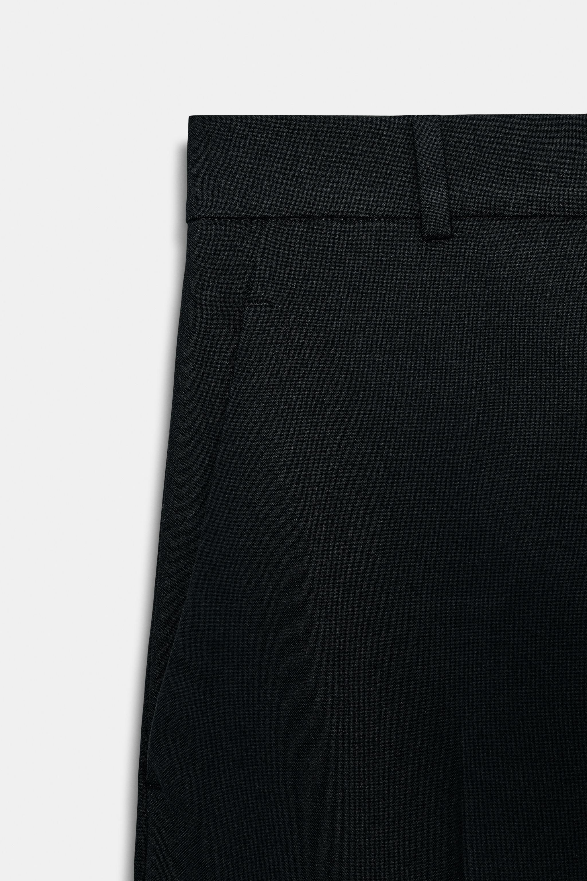 PANTALON À JAMBES LARGES TAILLE HAUTE ZW COLLECTION